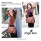 thumbnail image 2 of Bolsos de mano Angel Kiss para mujer con asa superior poliuretano 6802pink X-Large, 2 of 5