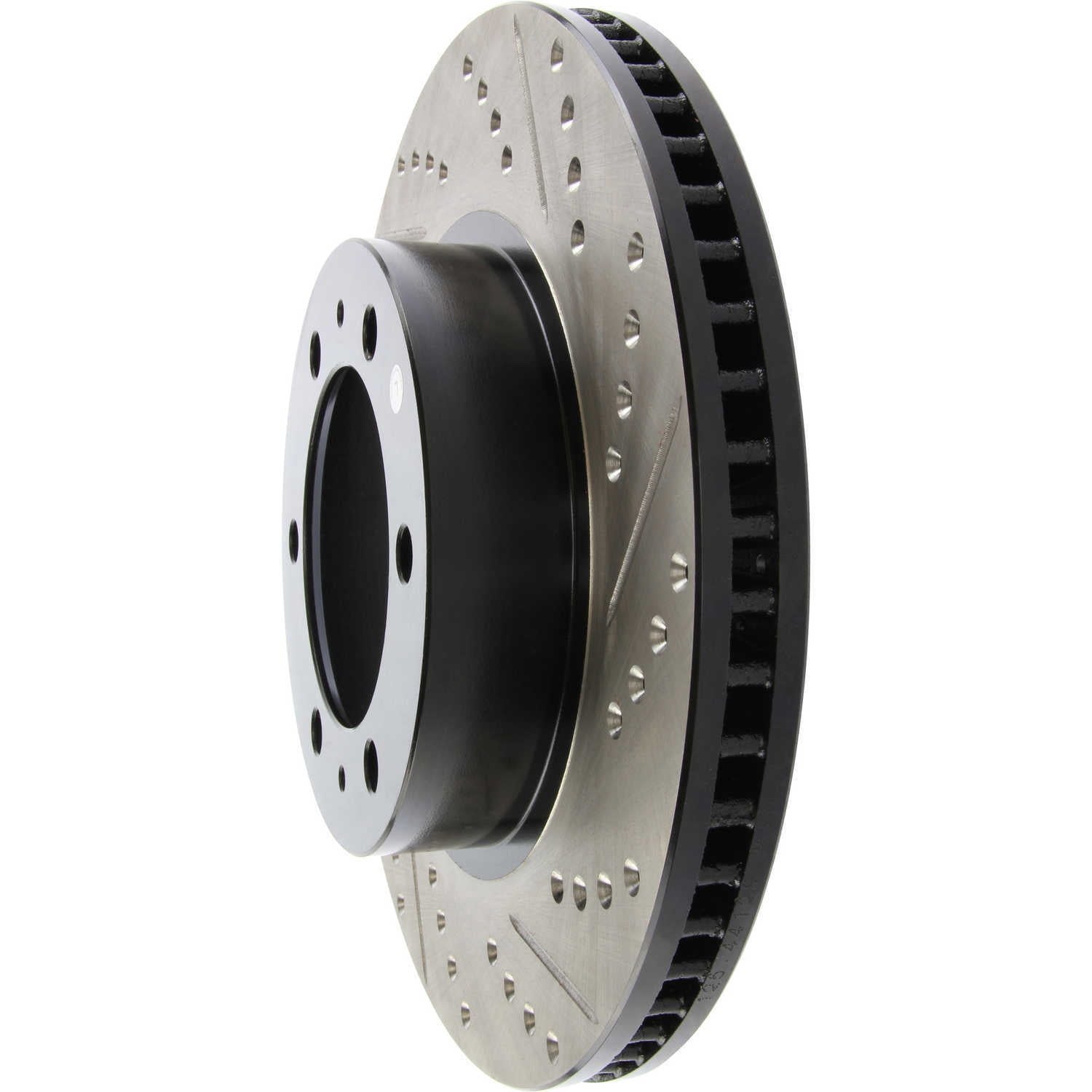 StopTech 07-08 Toyota FJ Cruiser / 05-08 Tacoma (6 lug) / 03-08 4 Runner (319mm disc) SportStop Slo
