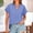 Blue, variant on ECZHAW Womens Tops ,Womens Summer Tops V Neck Short Sleeve Tshirt Loose Flowy Tunics Solid Color Dressy Casual Blouse Shirts