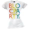 thumbnail image 1 of Bloc Party - Rainbow Letters Juniors T-Shirt, 1 of 1