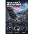 thumbnail image 2 of 4 Sillas Camastro Plegable Reclinable CJR Jardin Playa Alberca negro, 2 of 8