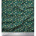 thumbnail image 1 of Soimoi Cotton Jersey Fabric Seashell,Starfish & Sea Horse Ocean Decor Fabric Printed Yard 58 Inch Wide, 1 of 3
