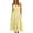 Yellow., variant on Akafmk Summer Dresses for Women Casual Dresses,Solid Color V-Neck Long Dress Sleeveless Spaghetti Straps Maxi Dresses Cotton Linen Boho Dress