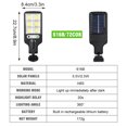 thumbnail image 4 of Bearachild Luz alimentada por energía Solar con Control remoto, lámpara inteligente de montaje en pared de bajo voltaje, iluminación decorativa de ahorro Jardín y Patio Bearachild HA065703-00, 4 of 6