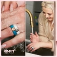 thumbnail image 2 of Rinfit Silicone Rings for Women & Men - Couple Sets Rubber Wedding Bands - Black & Gray, Ocean & Gold, 2 of 7