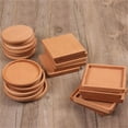 thumbnail image 3 of Wood Coaster,Coffee Coaster, Beer Coaster.Walnut Dark Wood Coaster Household 1PC, 3 of 10