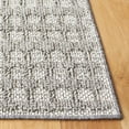thumbnail image 3 of SAFAVIEH Global Loew Diamond Indoor/Outdoor Area Rug, Light Grey/Dark Grey, 6'7" x 6'7" Round, 3 of 6