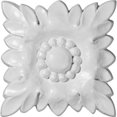 thumbnail image 1 of Ekena Millwork ROS04X04X00CL 4 In. W X 4 In. H X .62 In. P Architectural Jackson Rosette, 1 of 1
