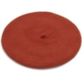 thumbnail image 2 of 1Pc/2Pcs Wool Beret Hat, Solid Color French Style Winter Warm Cap for Women Girls Lady, 2 of 5