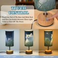 thumbnail image 3 of Touch-Control 3-Color Desk Lamp with Plug – Energy-Saving LED + 3 Simultaneous Charging Ports Cat Mom with Cat Babies, 3 of 8