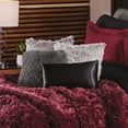thumbnail image 3 of Cobertor Pachicalientito Shaggy Vino Matrimonial Colchas Concord 180x220 cm, 3 of 5