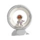 thumbnail image 5 of Lámpara de mesita de noche con luz nocturna, luz ajustable, adorno para decoración de habitación, elegante mesita de noche blanco, 5 of 9