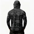 thumbnail image 6 of Sun Protection Shirts for Men UPF 50+ Sun Protection Hoodie Camo Long Sleeve Lightweight Fishing Shirt with Neck Gaiter, 6 of 6