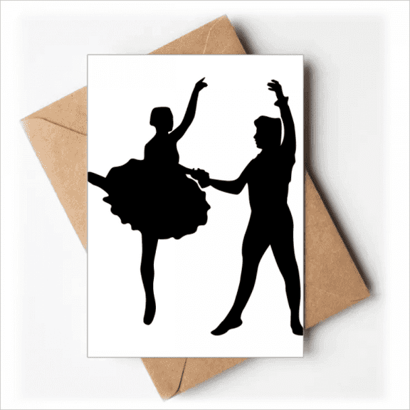 Sports Performance Dancer Duet Dance Greeting Cards You are Invited Invitations