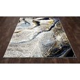 thumbnail image 2 of 841864116229 Tapis d'Art 4 x 6 Pi. Collection Titane Tapis Tissé Géode, Lin, 2 of 2