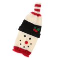 thumbnail image 1 of Funda para bolsa de botella de punto navideña Papá Noel / 30 x 12,5 cm Monigote de nieve, 1 of 9