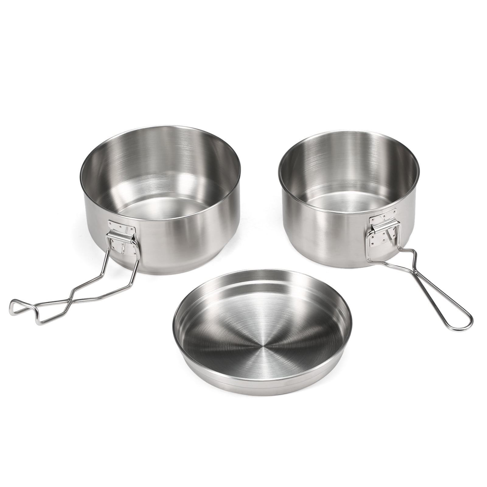 KingCamp Stainless Steel Camping Pot Set
