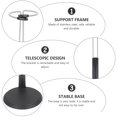 thumbnail image 4 of 3Pcs Doll Support Frame Household Doll Stand Showcase Doll Standing Rack, 4 of 8