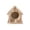 Beige, variant on Wooden Bird House, Hanging Birdhouse for Outside, Wooden Nests Box Garden Patio DIY Decorative for Robin Budgie Swallow Little Sparrow Finch Throstle or Medium Size Birds, Green