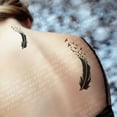 thumbnail image 3 of 10 Sheets Tiny Temporary Tattoo Feather Bird for Men Women, 3 of 6