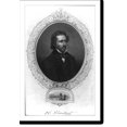 thumbnail image 2 of Historic Framed Print, [John Charles Fremont, 1813-1890, head and shoulders portrait (in oval), facing right; vignette of Encampment in the Sacremento Valley], 17-7/8" x 21-7/8", 2 of 9