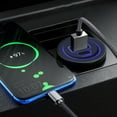 thumbnail image 2 of XISAOK Car Charger Socket for Galaxy Note 20/10 45W PD USB C & 18W QC3.0 USB Outlet, 2 of 21