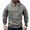 Gray, variant on Men's Casual Pullover Hoodie, Long Sleeve Athletic Sweatshirt for Running Gym, Lightweight Performance Comfort,Navy 3XL