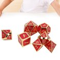 thumbnail image 4 of Juego De Dados Poliédricos Juego De Dados De Aleación De Zinc Juego De Dados Poliédricos Juego De Dados Poliédricos De 7 Piezas Juego De Rol De Dados De Aleación De Zinc Juego ANGGREK  AC7760, 4 of 8