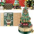 thumbnail image 2 of Caja de música del ladrillo del árbol de navidad, caja de música del árbol de navidad, música Bo del bloque hueco del árbol de navidad de DIY, 2 of 4