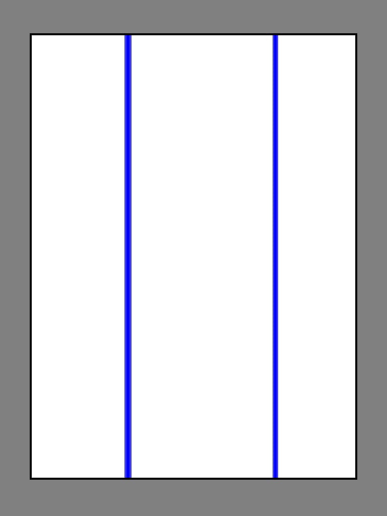 Blue Line Dark Iron On Heat Transfer Paper for Inkjet 8.5 X 11 - 50 Sheets
