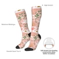 thumbnail image 4 of Fotbe Swan Couple Calcetas Divertidas Estampadas para Hombre y Mujer, Calcetas de Algodón hasta la Rodilla para Caminar, Correr, Enfermería y Embarazo, 4 of 6
