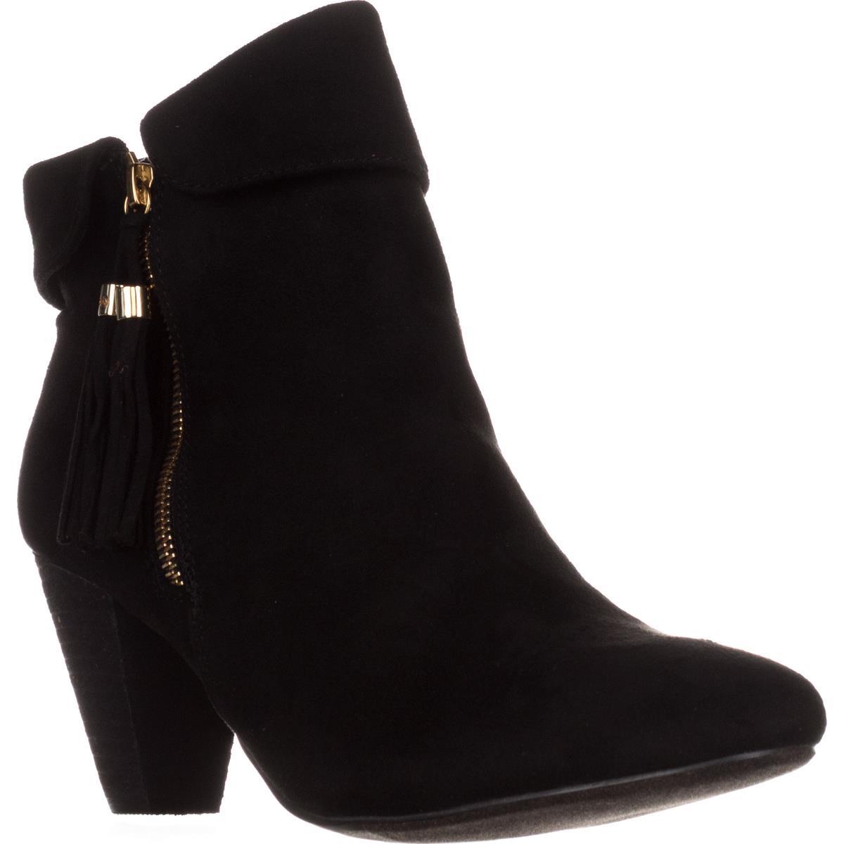 Womens Report Moriah Anke Boots, Black 