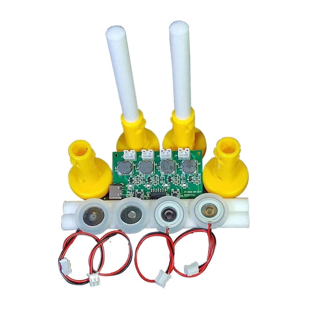 Módulo humidificador USB con modos de pulverización ajustables de 5 V para el hogar y la familia, 4 cabezales de pulverización Estilo C