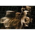 thumbnail image 3 of Stahl, David 14x11 Black Modern Framed Museum Art Print Titled - Gold Chiffon Squiggly, 3 of 5