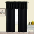 thumbnail image 5 of CUH 2 Panels Luxury Thermal Insulated Valance Window Living Room Drapes Blackout Curtain Privacy UV Protection Bedroom Rod Pocket, 5 of 8