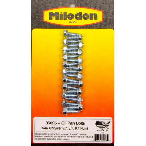 Milodon 85025 MLD85025 OIL PAN BOLTS HEMI 5.7/6.1L