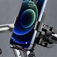 thumbnail image 4 of VOLKMI Motorcycle Bike Phone Holder Gps Bracket Mount Clip Mirror Handlebar Fixing Clip For 4.7-6.5 Inch Mobile Phones, 4 of 7