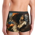 thumbnail image 4 of Bingfone Flower Crown Dog Men's Underwear - Casual Stretch Boxer Briefs-Large, 4 of 7