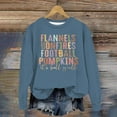 thumbnail image 2 of WEAIXIMIUNG Sweatshirts pour Femmes Sans Capuche avec Graphiques Sweat à Capuche Décontracté Col Rond Imprimé Lettres Anglaises, 2 of 3