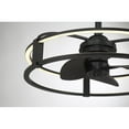 thumbnail image 6 of Matte Black LED Fandelier from the Vesta Collection, 6 of 6