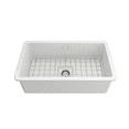thumbnail image 5 of BOCCHI 1362-001-2024SS Sotto Dual-mount Fireclay 32" 1 Bowl Kitchen Sink Kit, 5 of 7