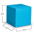thumbnail image 2 of LEARNING RESOURCES BASE Dix CUBE Plastique BL 10X10X10CM, 2 of 2