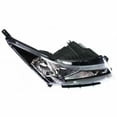 thumbnail image 4 of For Chevy Cruze 2011 2012 Headlight Assembly Passenger Side | w/ Chrome Ring | Corner Light | 1st Design | CAPA | Replacement For GM2503356, GM2503356C | 615343510446, 95226721, 4 of 7