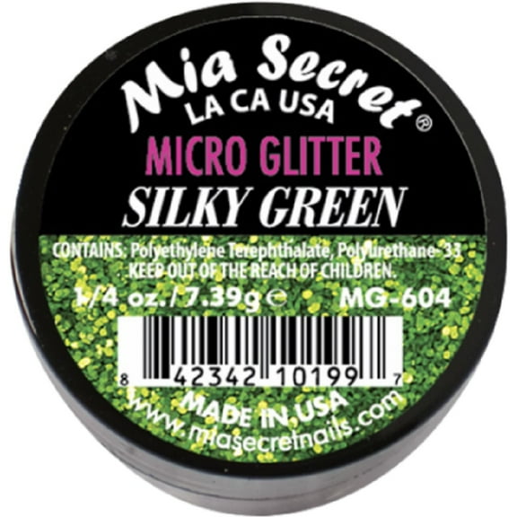 MIA SECRET (PL400-MG604) - Silky Green (MICRO GLITTER)