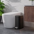 thumbnail image 6 of Garvee 1.59 Gallon Slim Trash Can with Lid, with Inner Bucket, Soft Close Lid, Black, 6 of 7