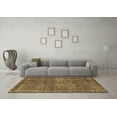 thumbnail image 3 of Ahgly Company Indoor Rectangle Oriental Brown Industrial Area Rugs, 4' x 6', 3 of 4