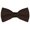 Brown, variant on Men's Solid Color Adjustable Pre-Tied Bow Tie, Copper