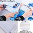 thumbnail image 4 of Warmer Summer Cooling Basketball Arm Cover Outdoor Sport Arm Sleeves Sun Protection GREEN M STYLE2, 4 of 8