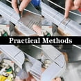 thumbnail image 3 of ZOUSSIQI Angle & Arc Marking Tool, Adjustable Linear Arc Dual-Purpose Scriber Accurate Parallel Line Drawing Tool Multi-Purpose Metal Marking Tool for Metalworking, Engineering, CA919-66042, 3 of 7