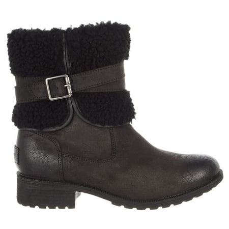 UGG Australia Blayre III Fashion Boot - Black - Womens - (Leather Ugg Boots Best Price)